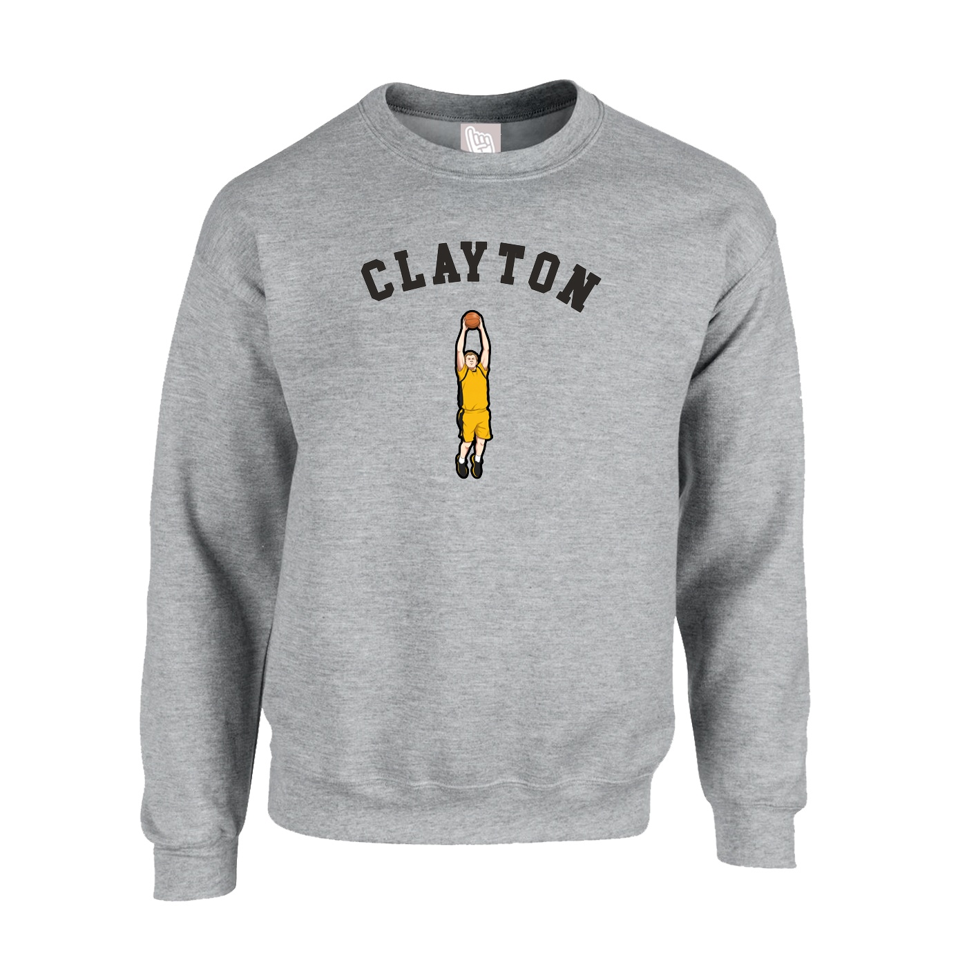 Fleece Crew — Shirsey Arch in Grey