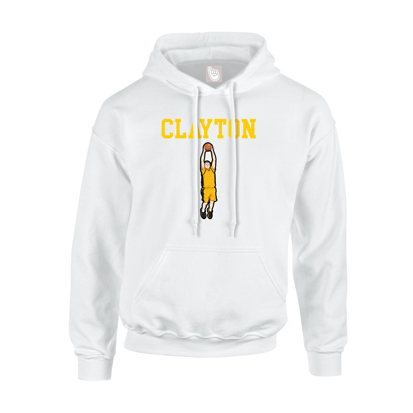 Youth Hoodie — Shirsey in White