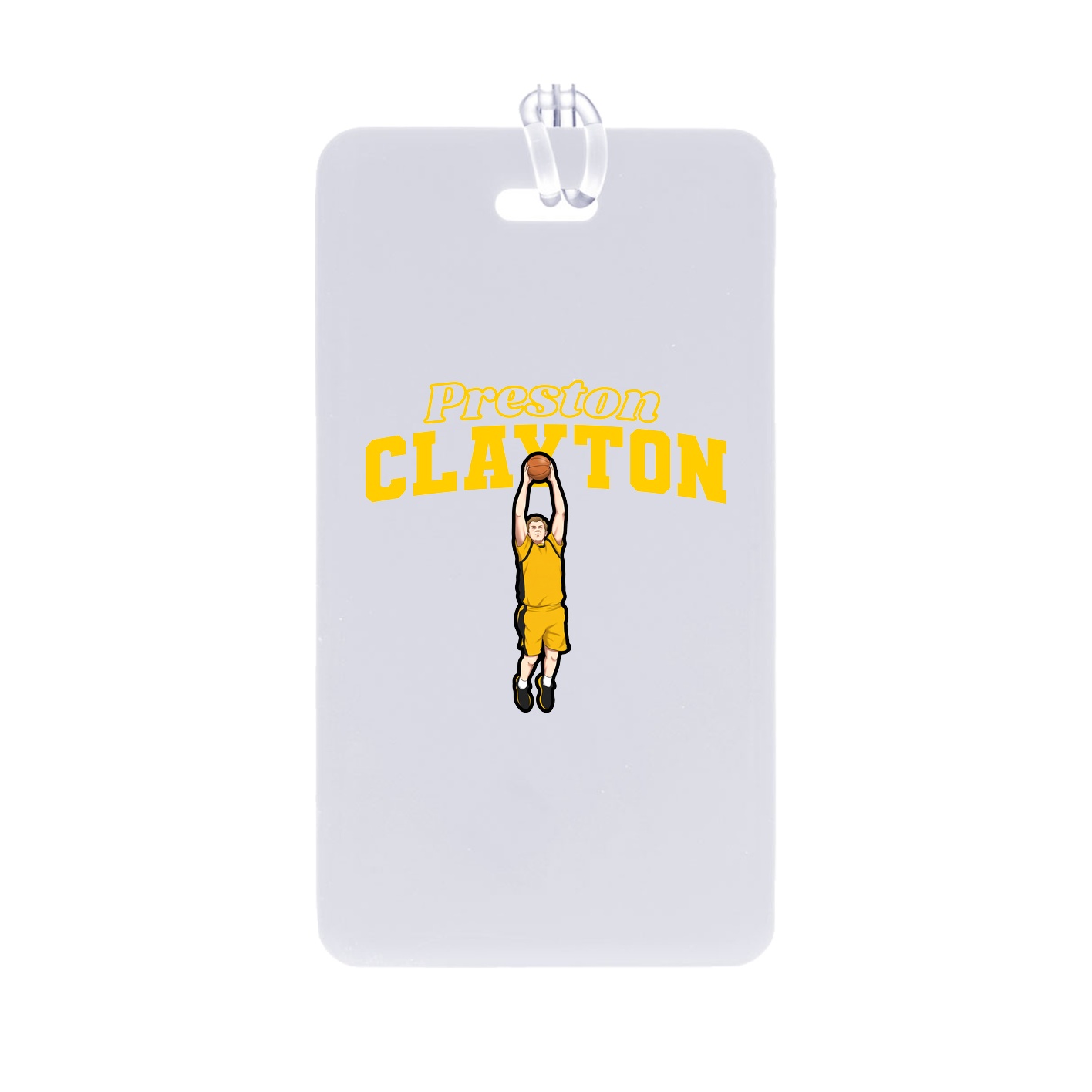 Bag Tag — Name Arch in Classic