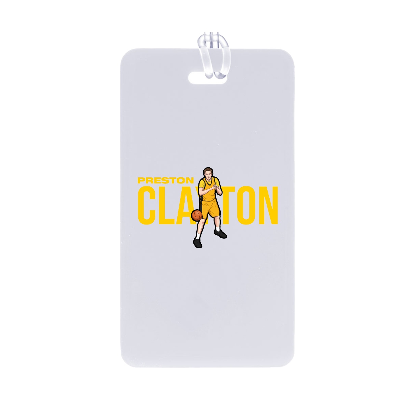 Bag Tag — Player Name in Classic