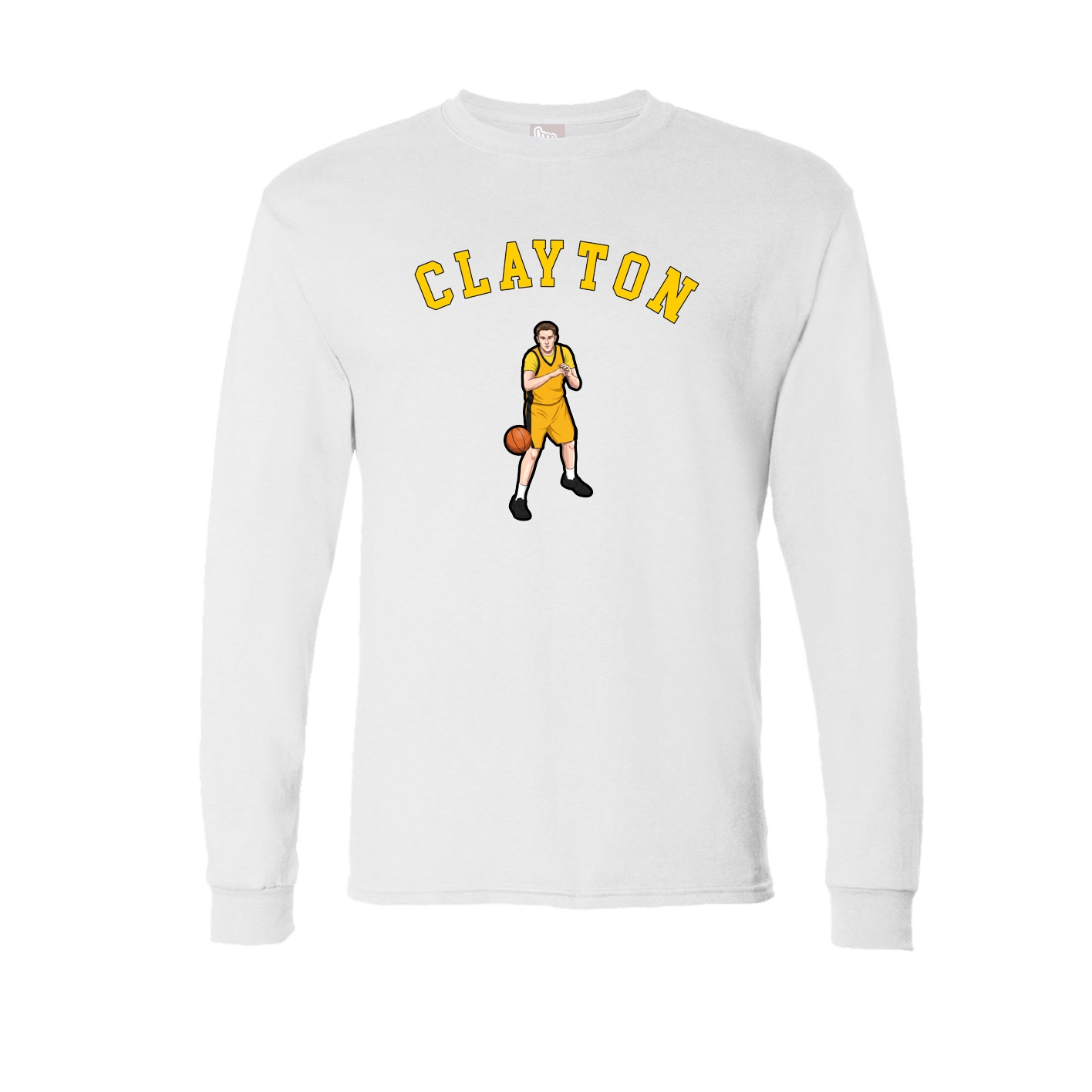 Long Sleeve Tee — Shirsey Arch in White