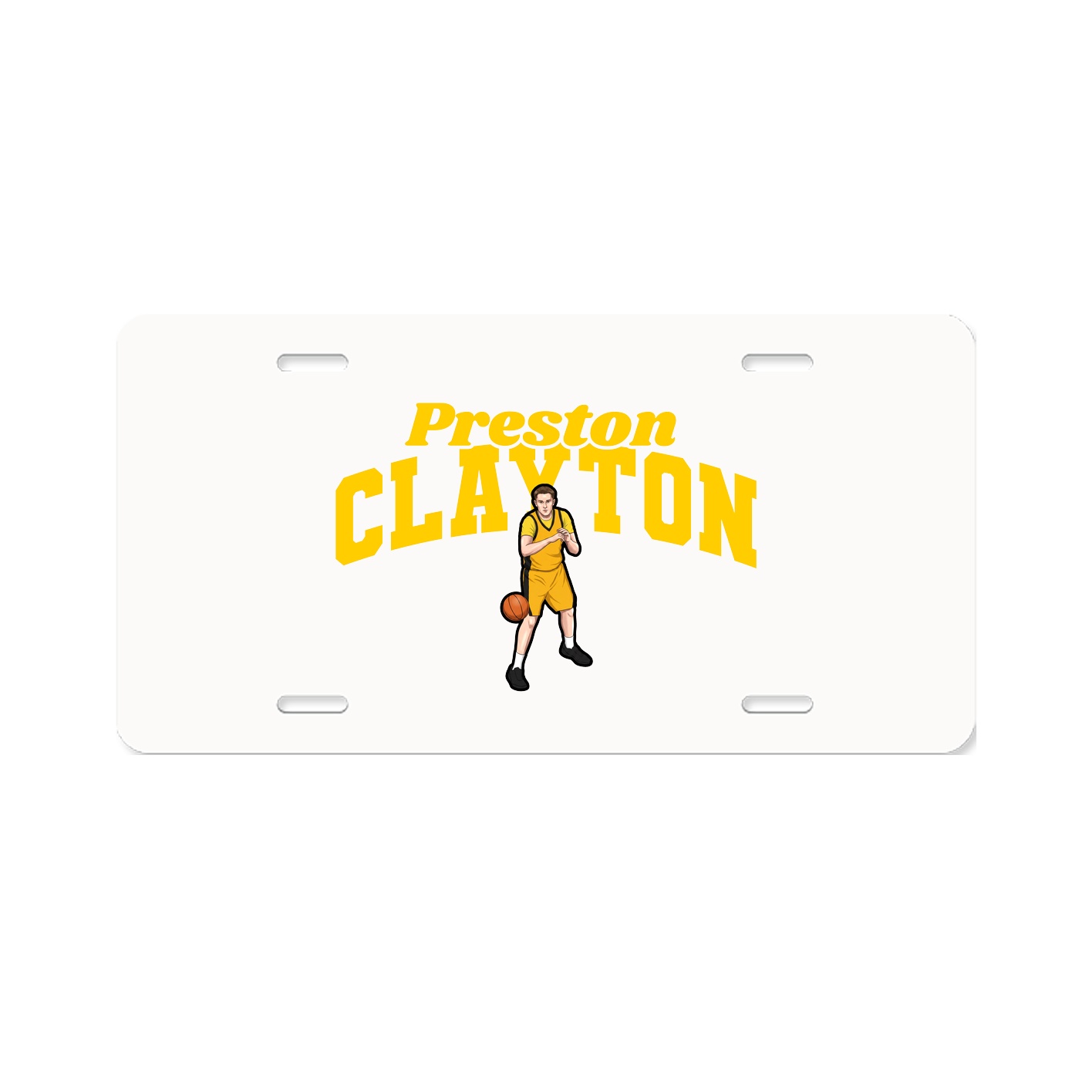 License Plate — Signature Arch in Classic