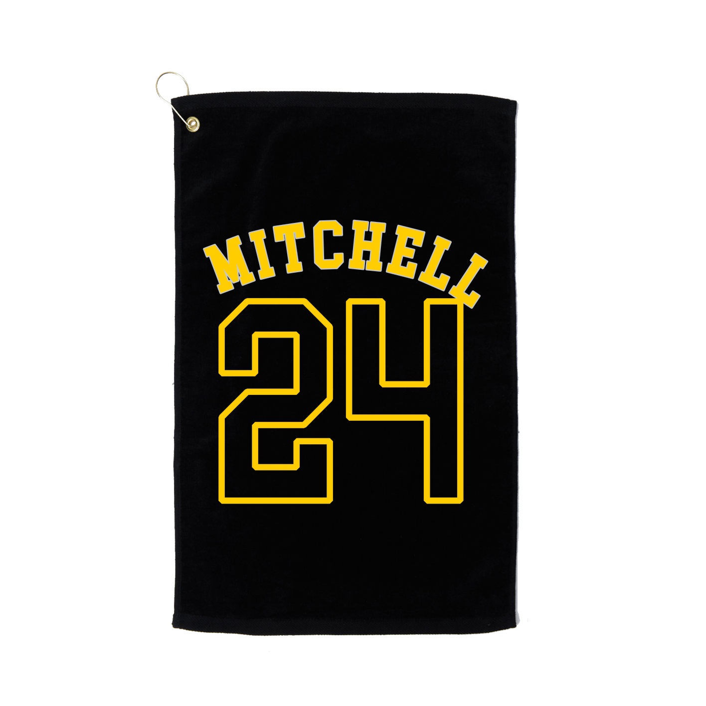 Golf Towel — Shirsey Arch in Black