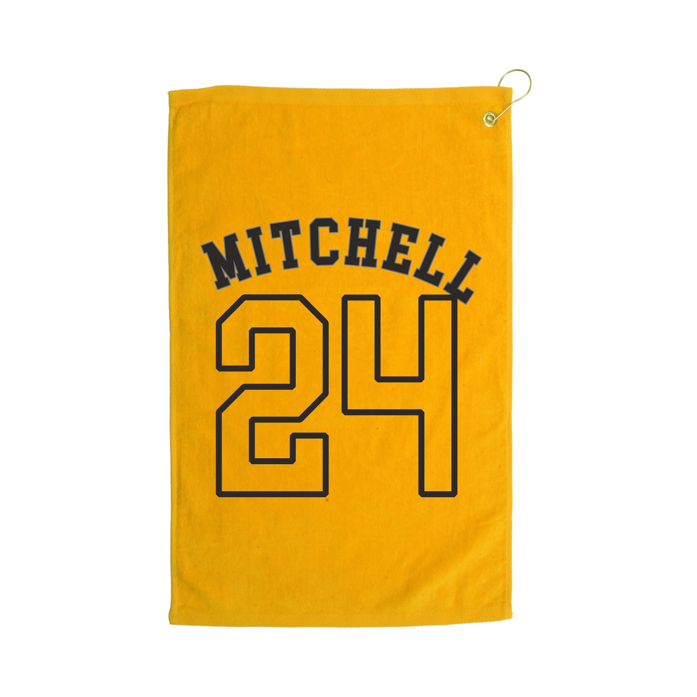 Golf Towel — Shirsey Arch in Gold
