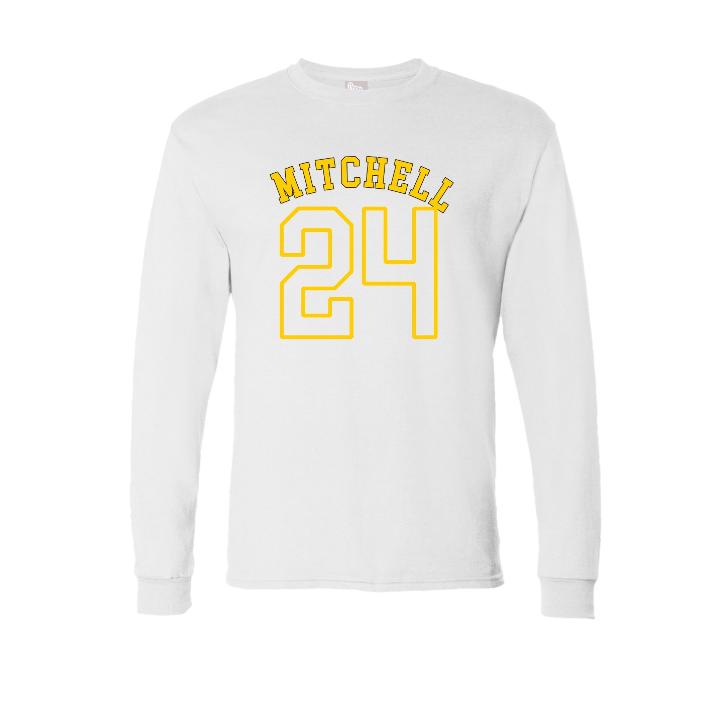 Long Sleeve Tee — Shirsey Arch in White