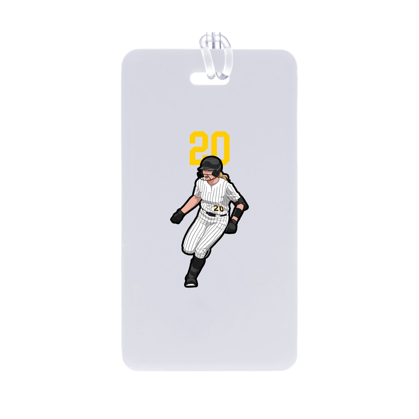 Bag Tag — Number Top in Classic