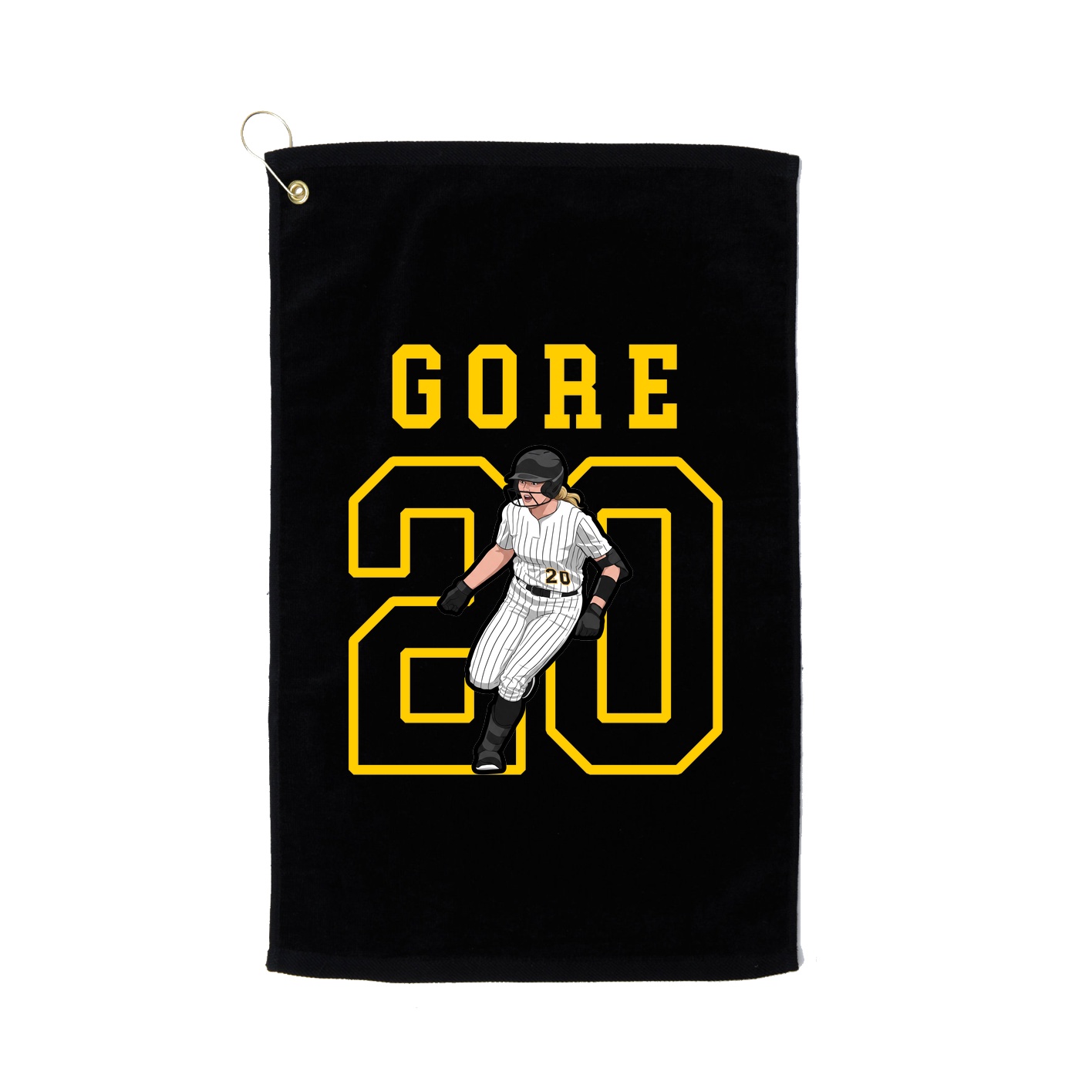 Golf Towel — Shirsey in Black