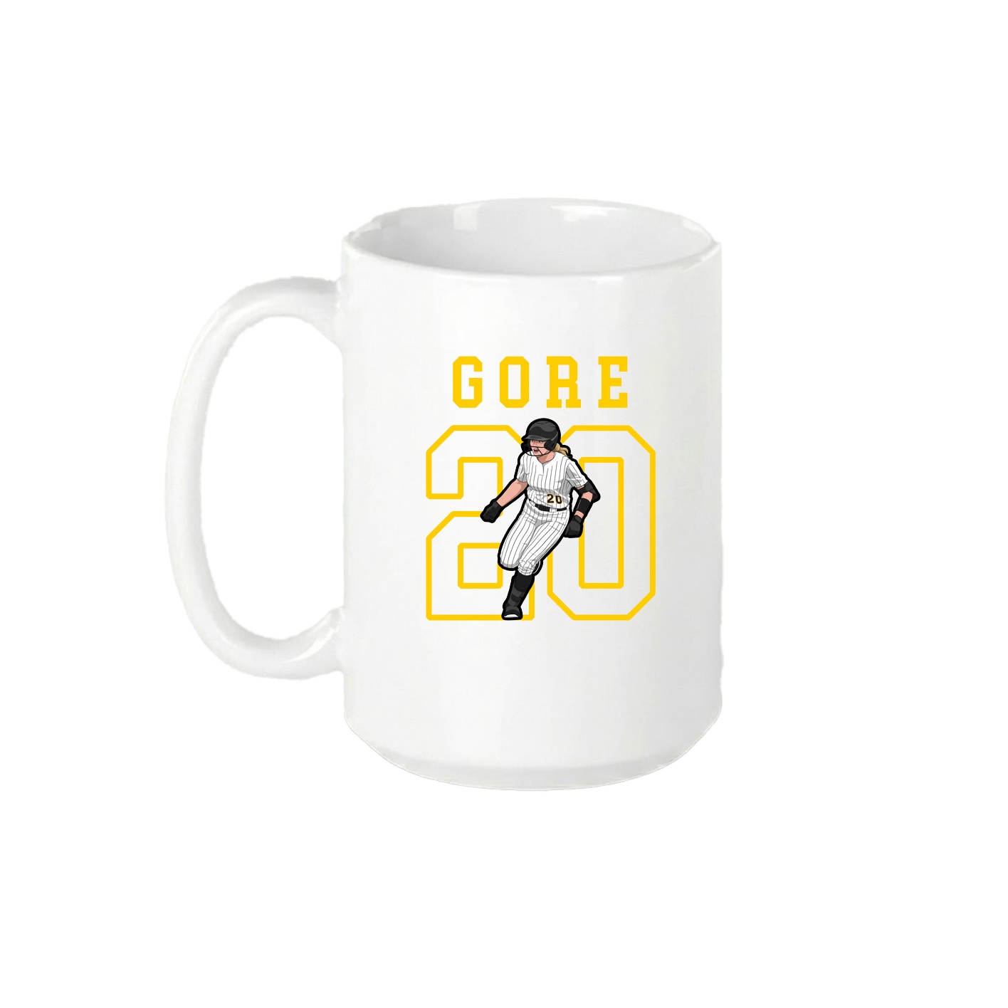 15oz Coffee Mug — Shirsey in White