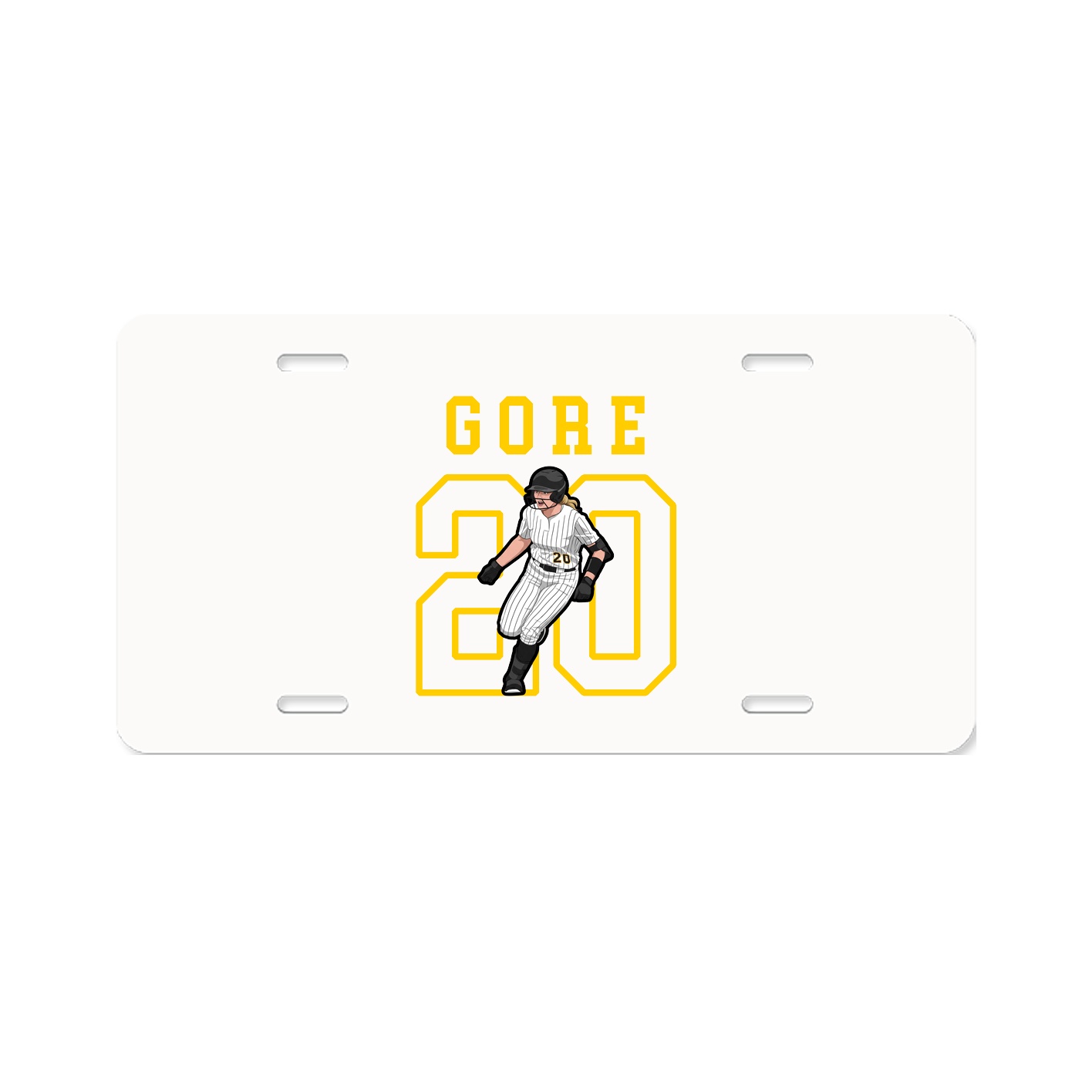 License Plate — Shirsey in Classic