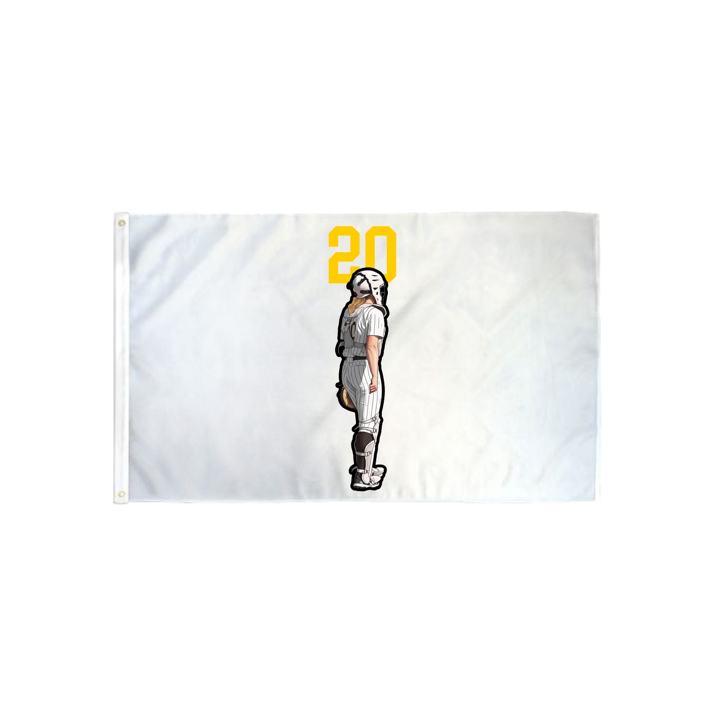 3x5 Flag — Number Top in Classic