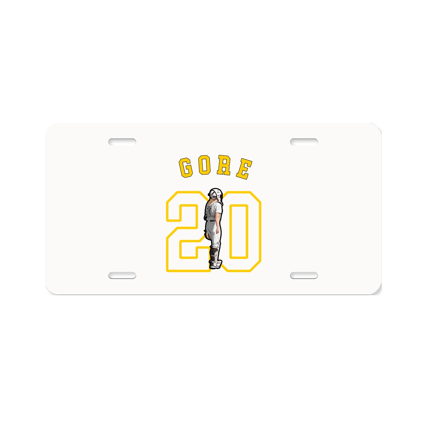 License Plate — Shirsey Arch in Classic