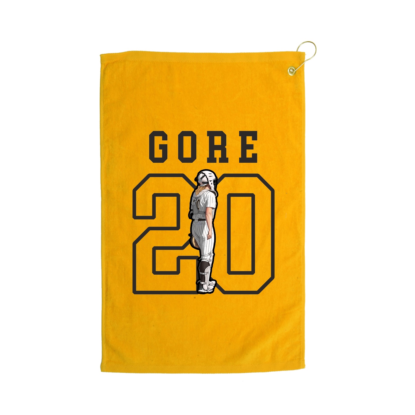 Golf Towel — Shirsey in Gold