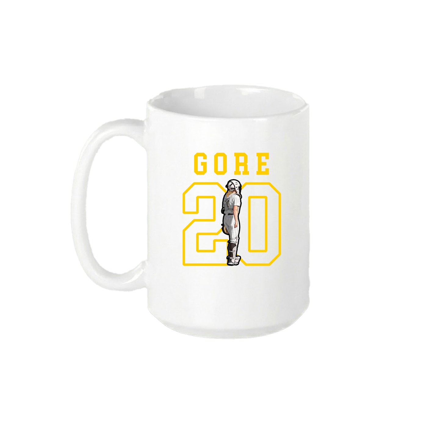 15oz Coffee Mug — Shirsey in White
