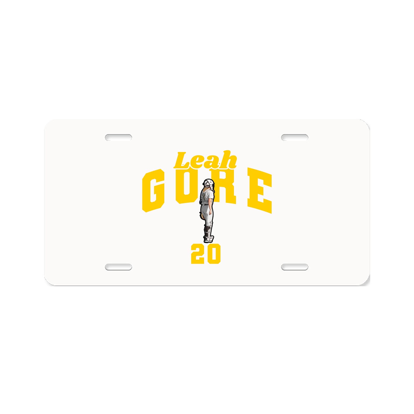License Plate — Signature Arch in Classic