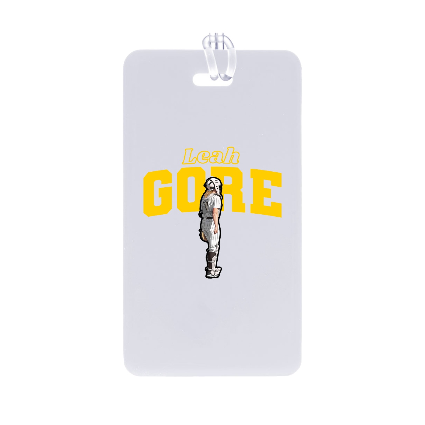 Bag Tag — Name Arch in Classic