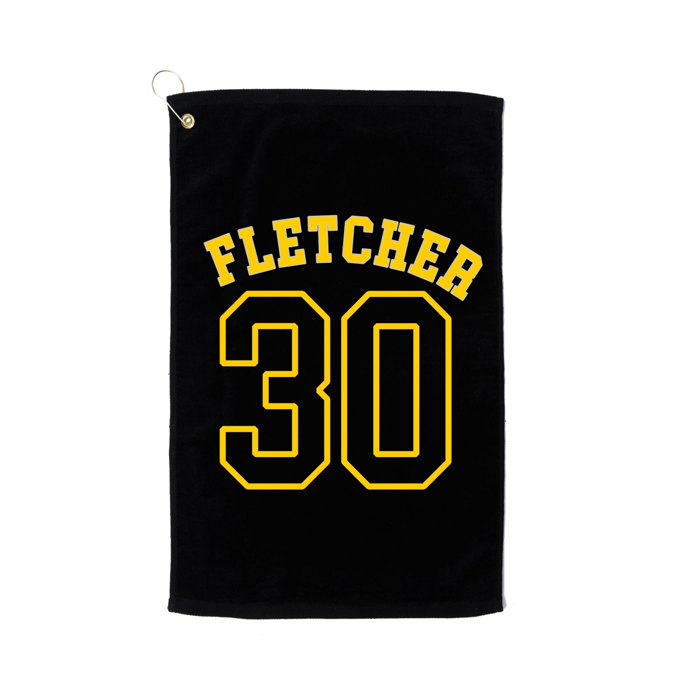Golf Towel — Shirsey Arch in Black