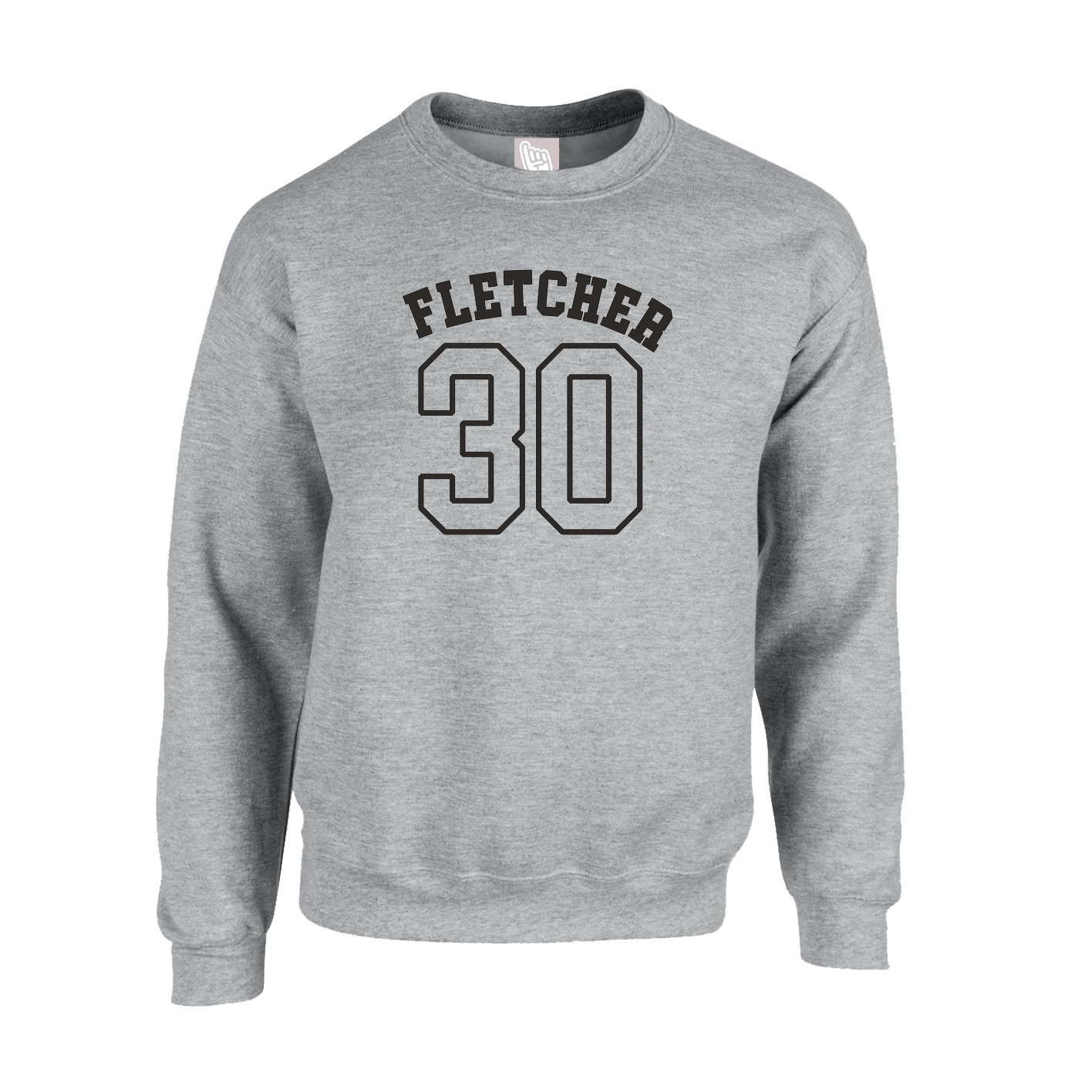 Fleece Crew — Shirsey Arch in Grey