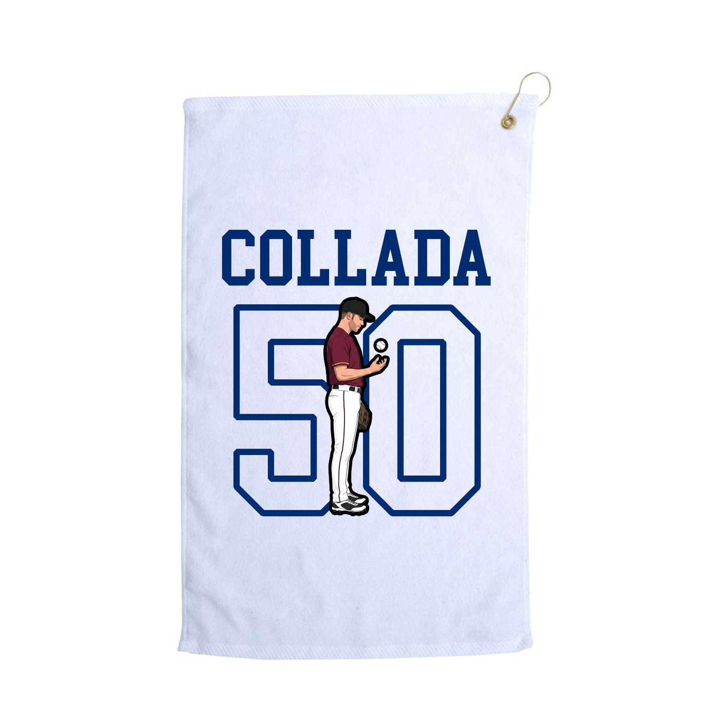 Golf Towel — Shirsey in White