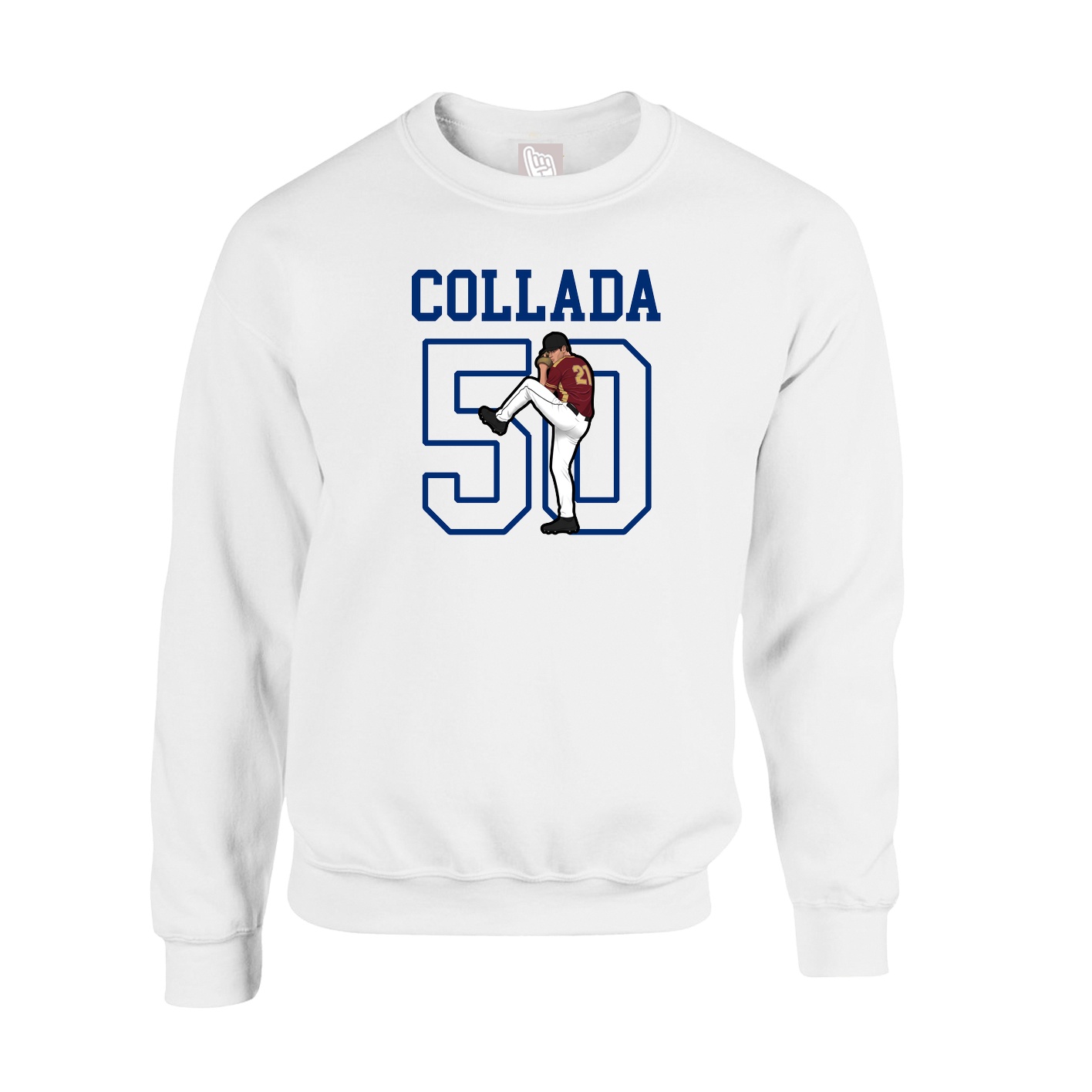 Fleece Crew — Shirsey in White