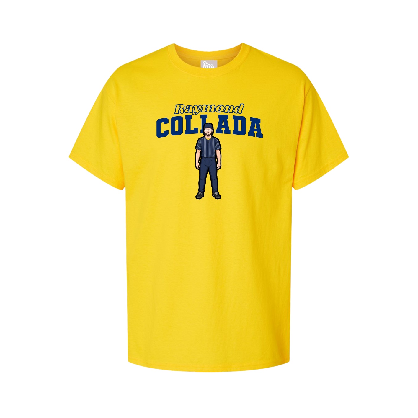Youth Tee — Name Arch in Gold