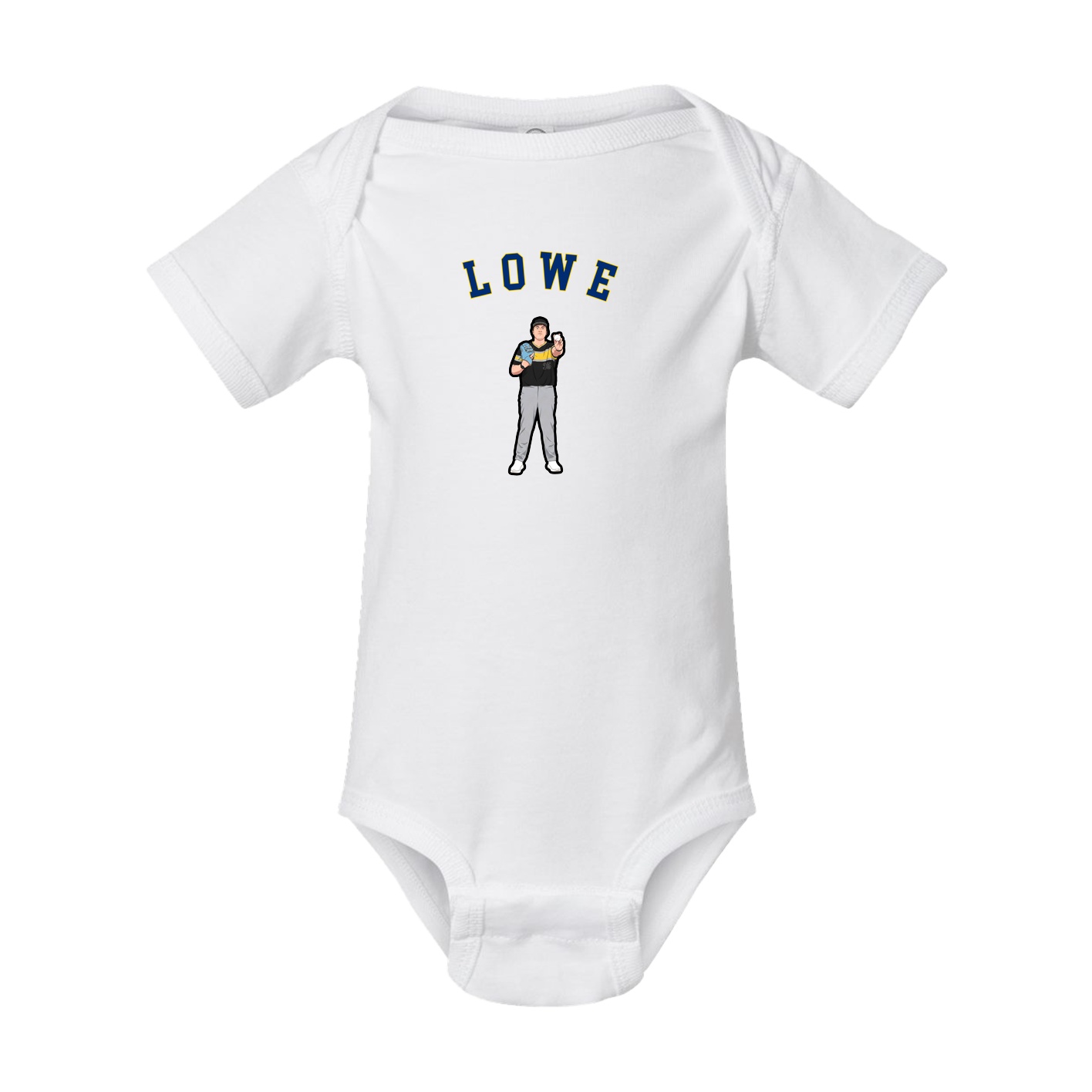 Baby Onesie — Shirsey Arch in White