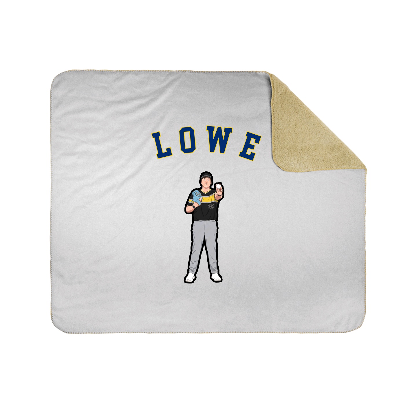Throw Blanket — Shirsey Arch in White
