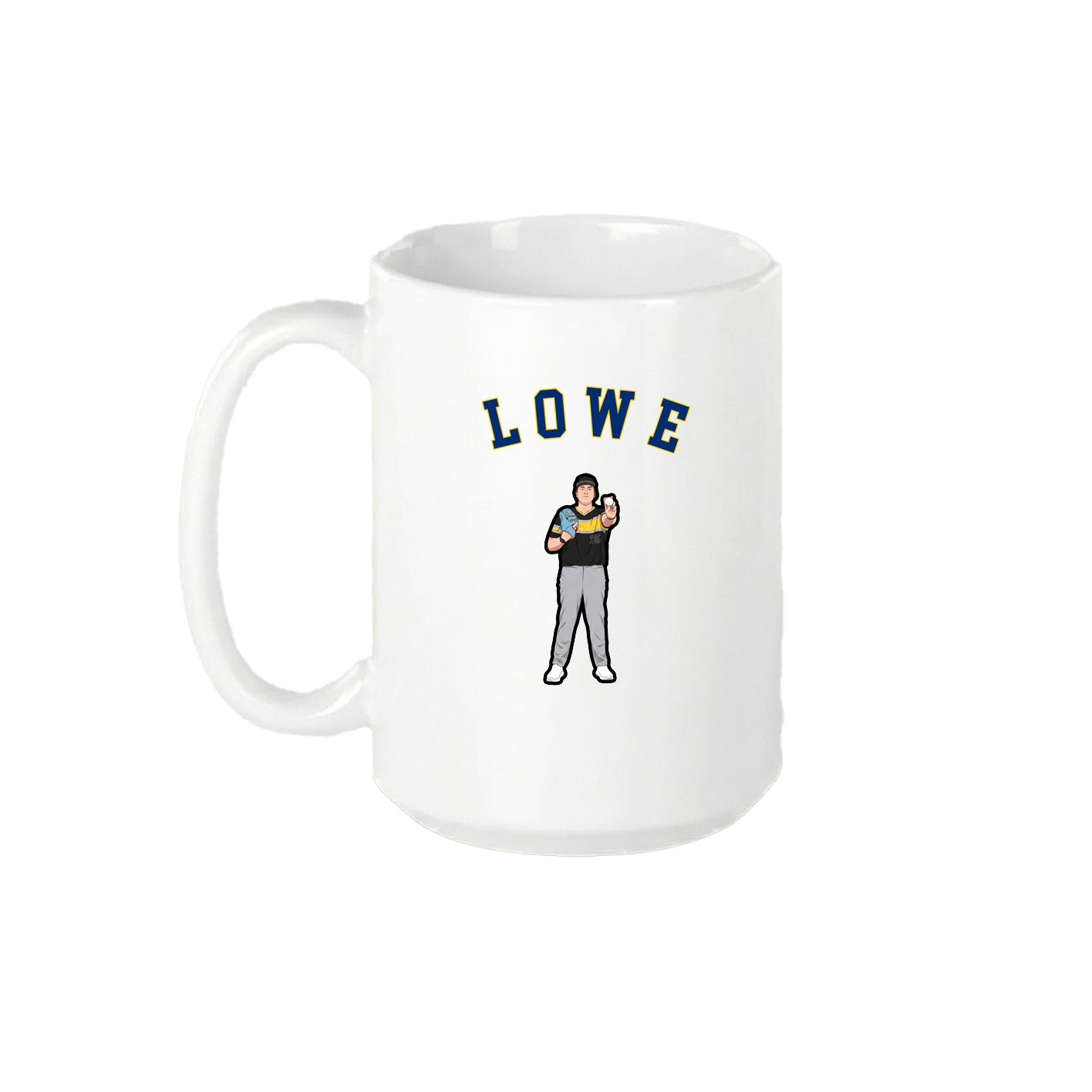 15oz Coffee Mug — Shirsey Arch in White