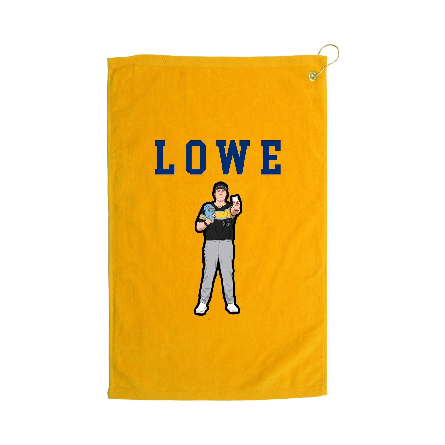 Golf Towel — Shirsey in Gold