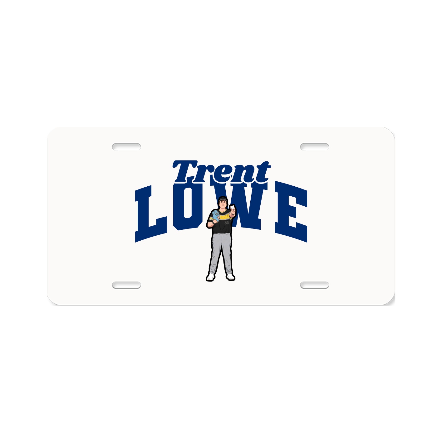 License Plate — Signature Arch in Classic