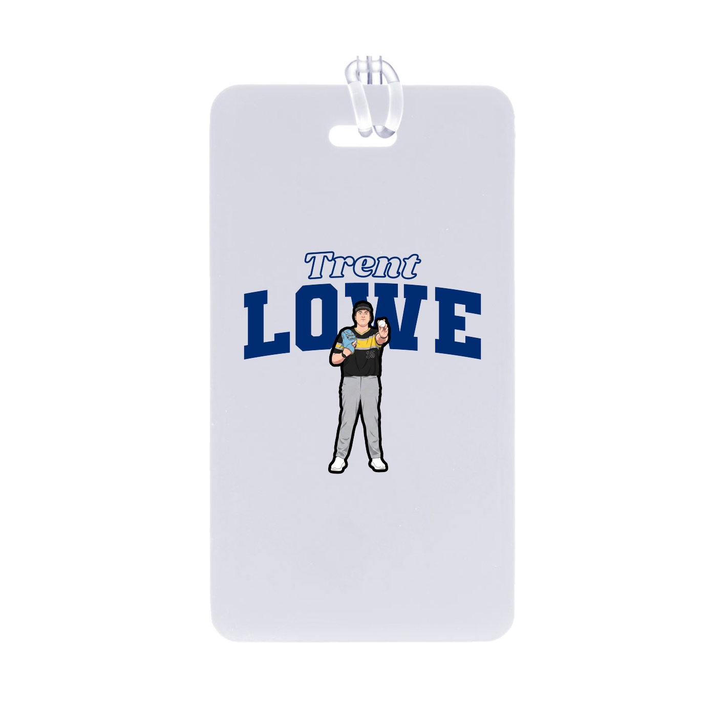 Bag Tag — Name Arch in Classic