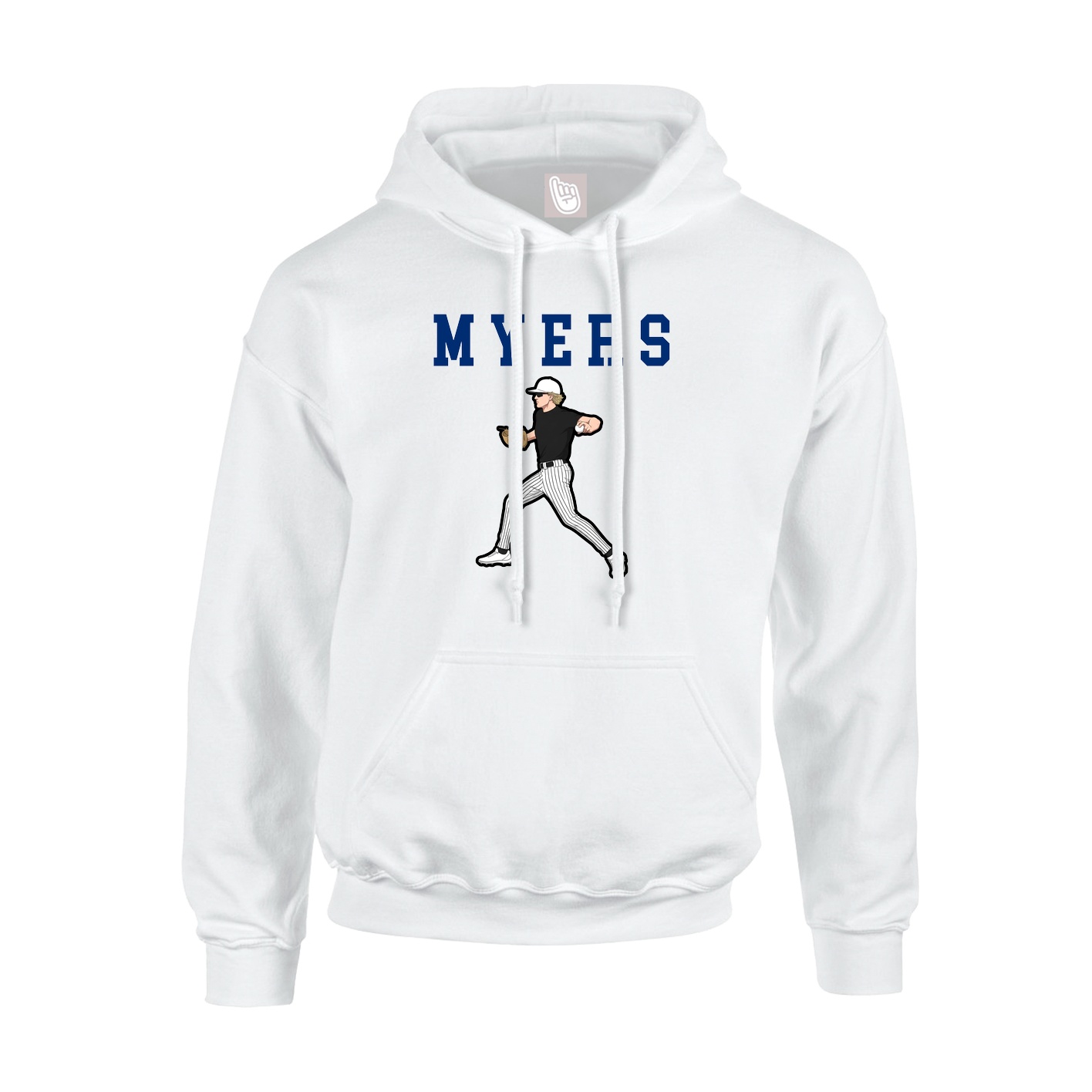 Hoodie — Shirsey in White