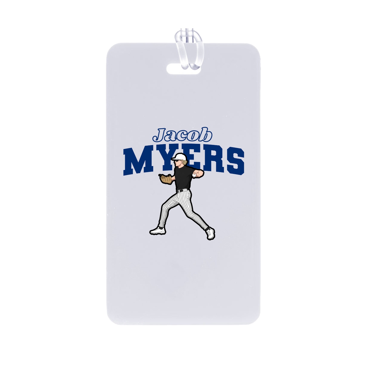 Bag Tag — Name Arch in Classic