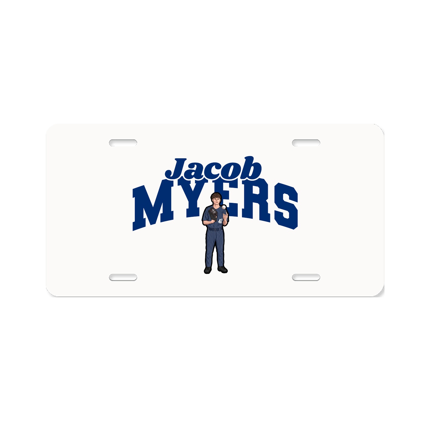 License Plate — Signature Arch in Classic