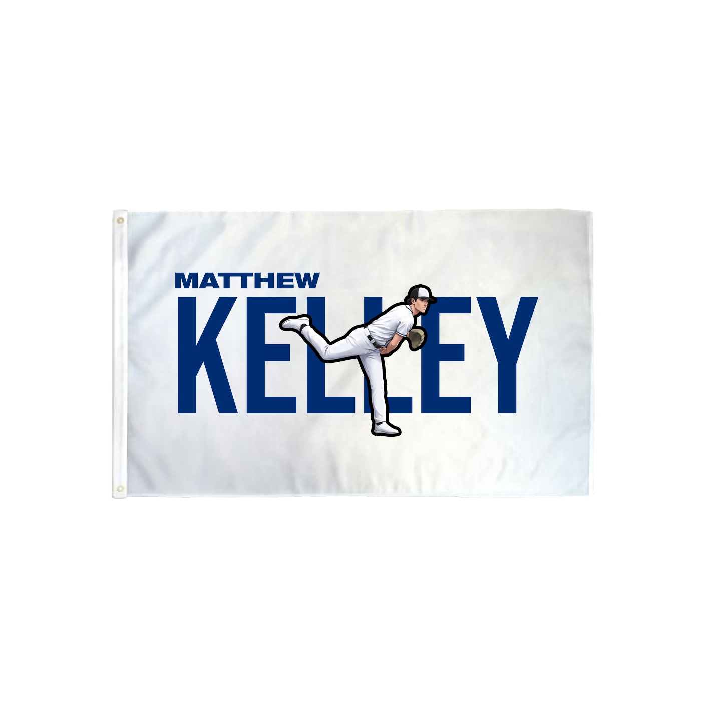 3x5 Flag — Player Name in Classic