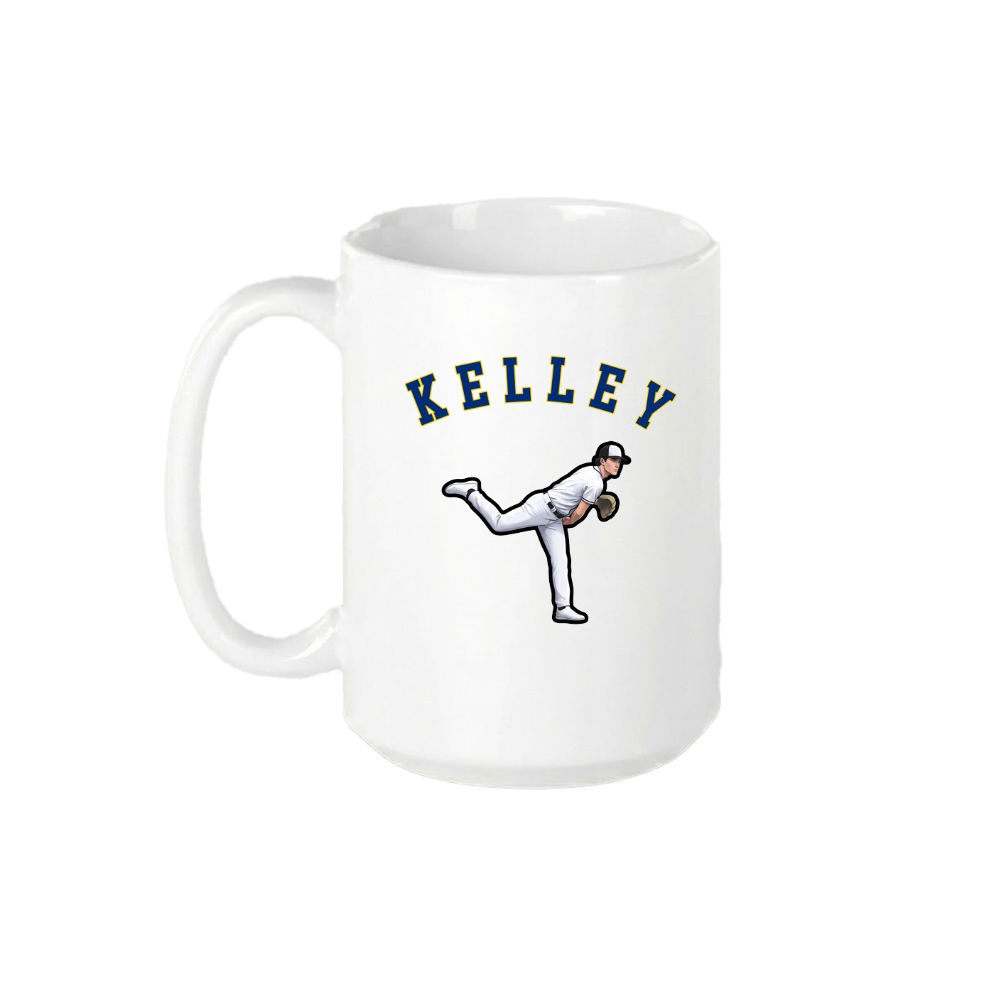 15oz Coffee Mug — Shirsey Arch in White