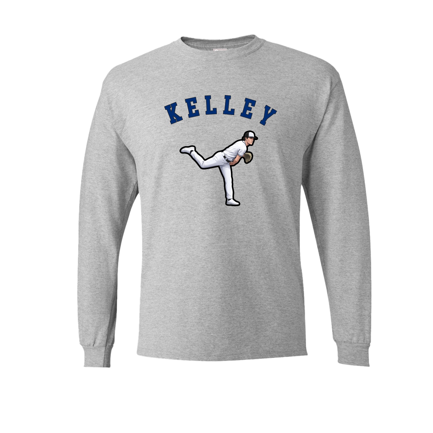 Long Sleeve Tee — Shirsey Arch in Grey