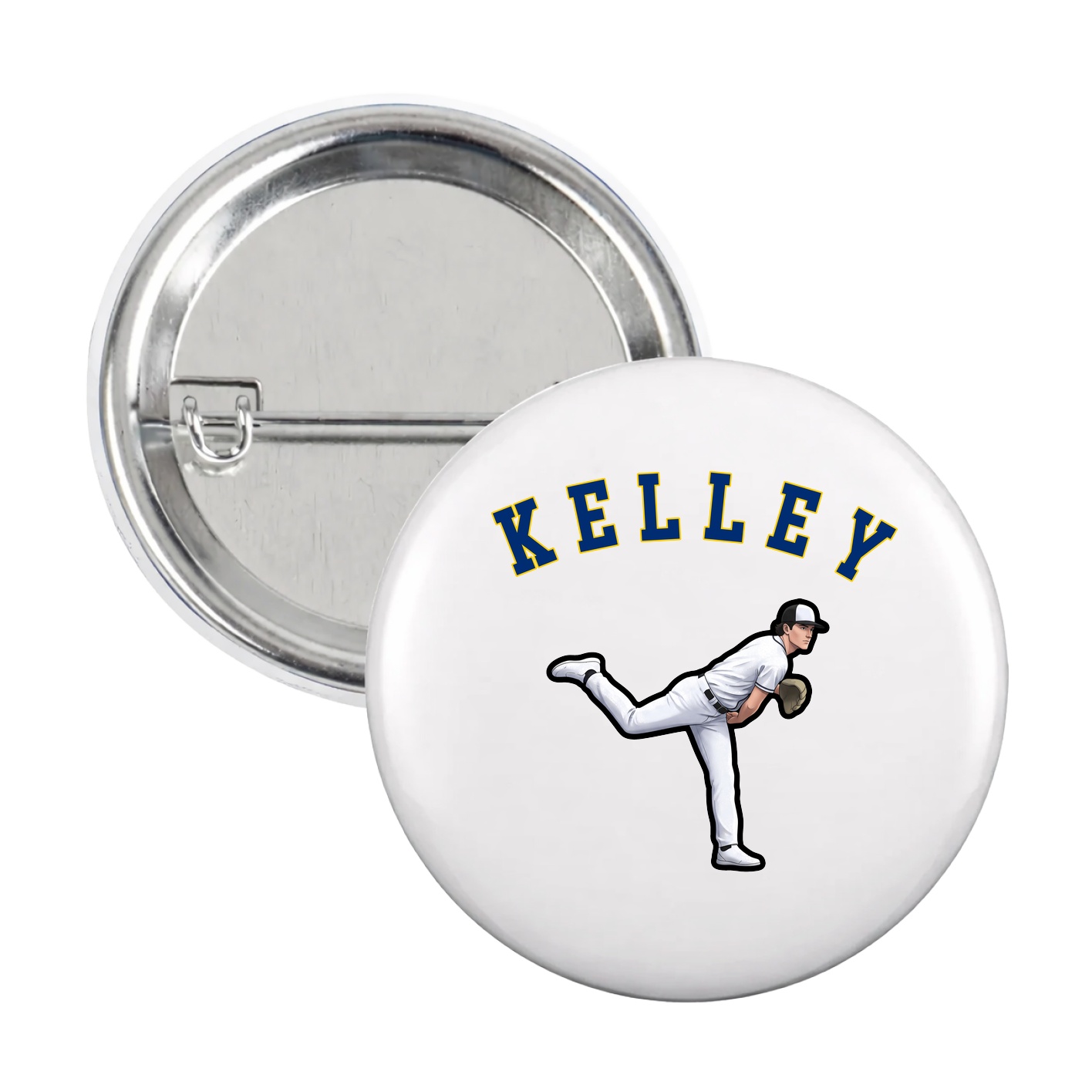Game Day Button — Shirsey Arch in White