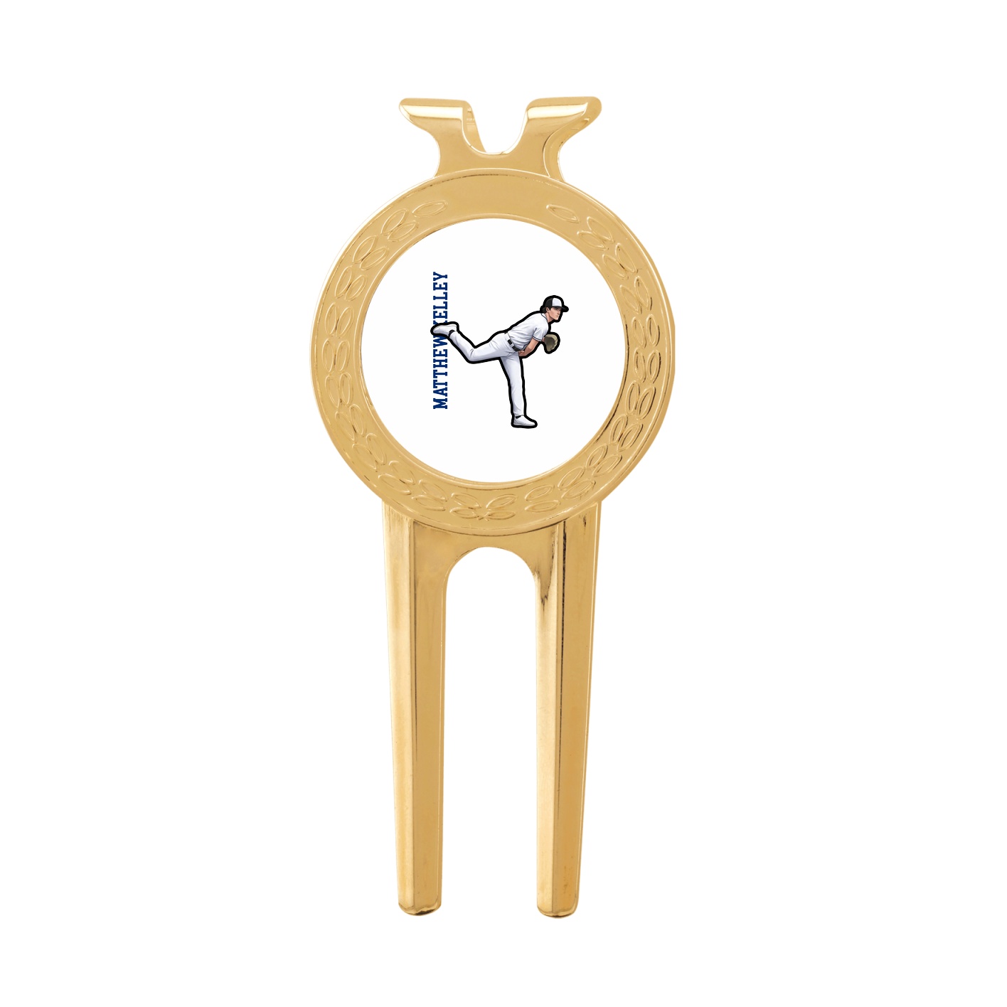 Divot Tool with Ball Marker — Name Vertical in Classic
