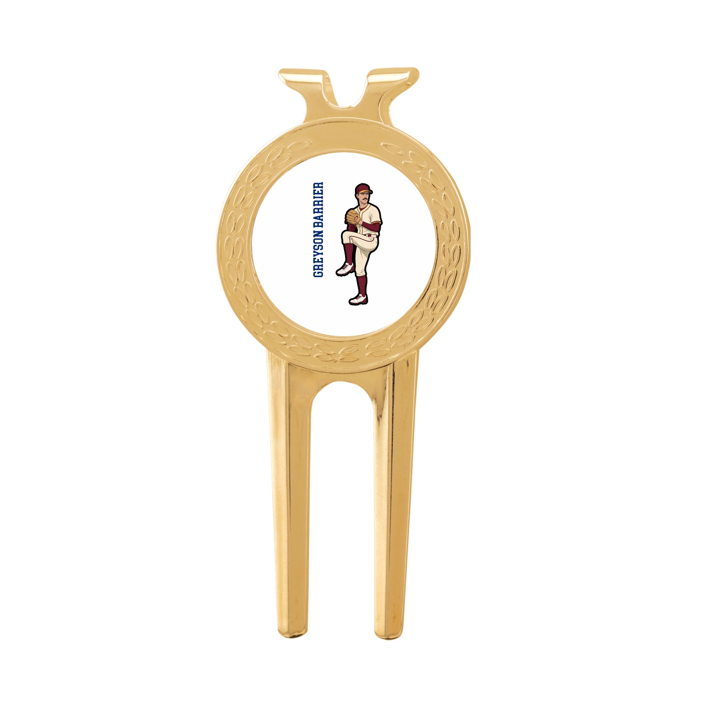 Divot Tool with Ball Marker — Name Vertical in Classic