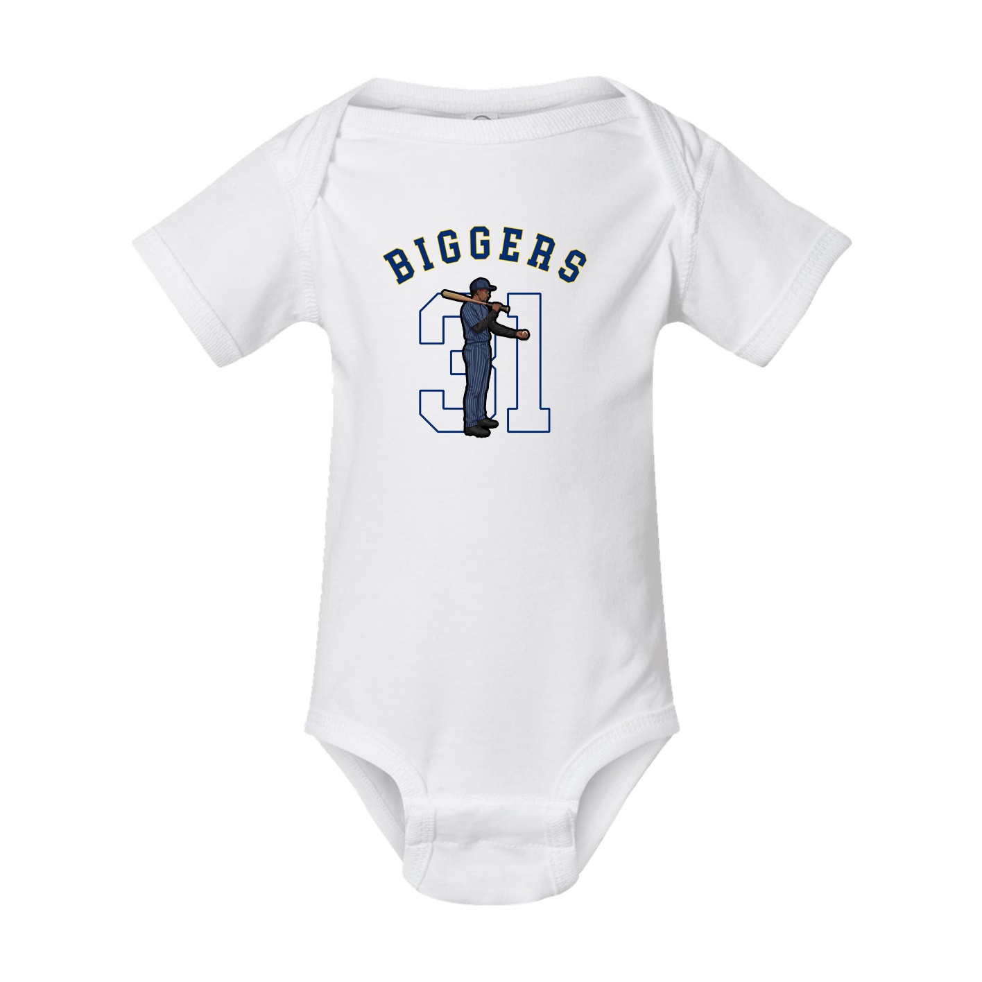 Baby Onesie — Shirsey Arch in White
