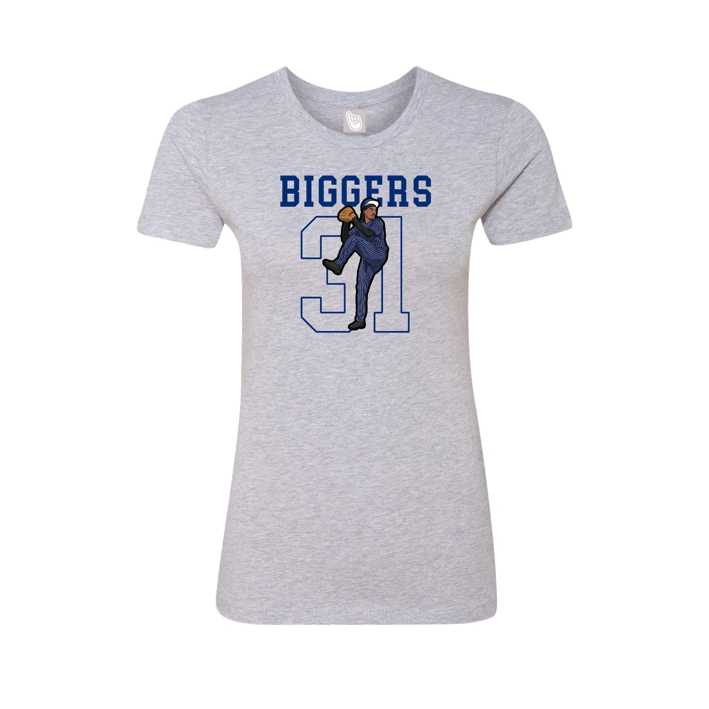 Fitted Women's Tee — Shirsey in Grey