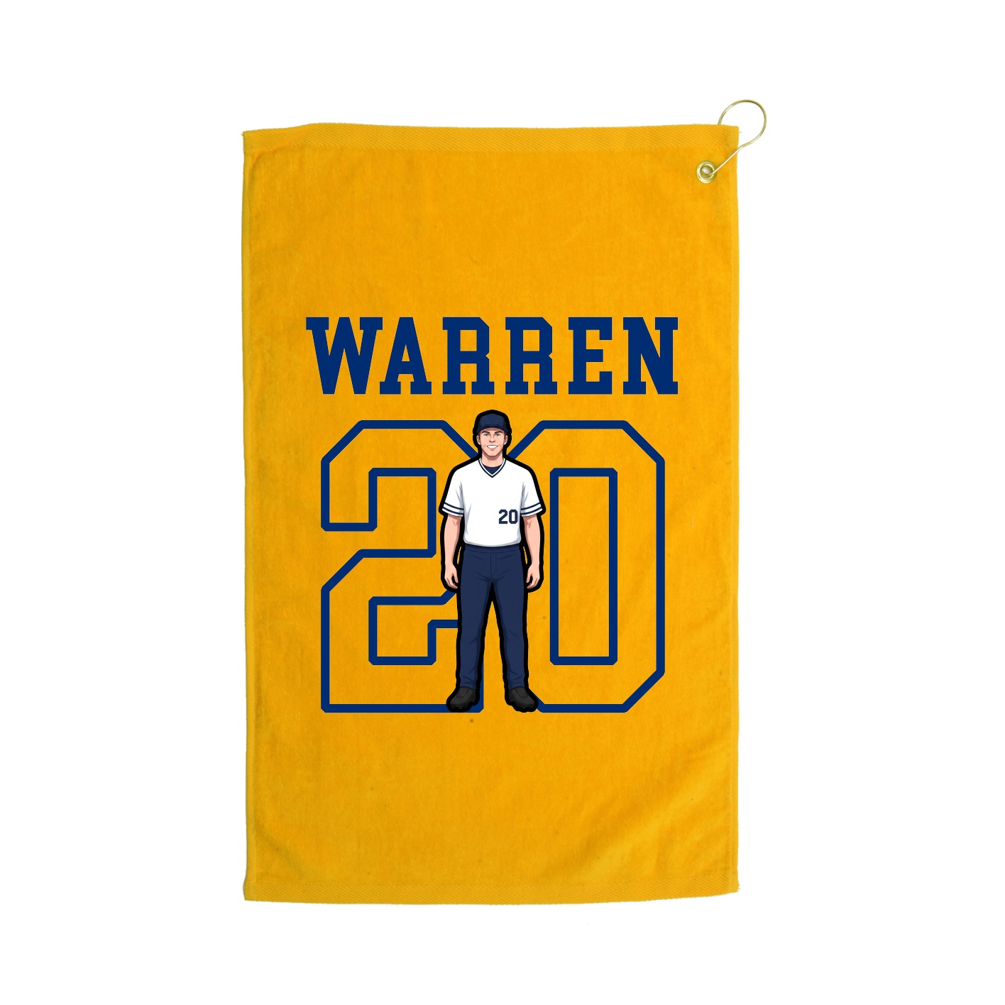 Golf Towel — Shirsey in Gold