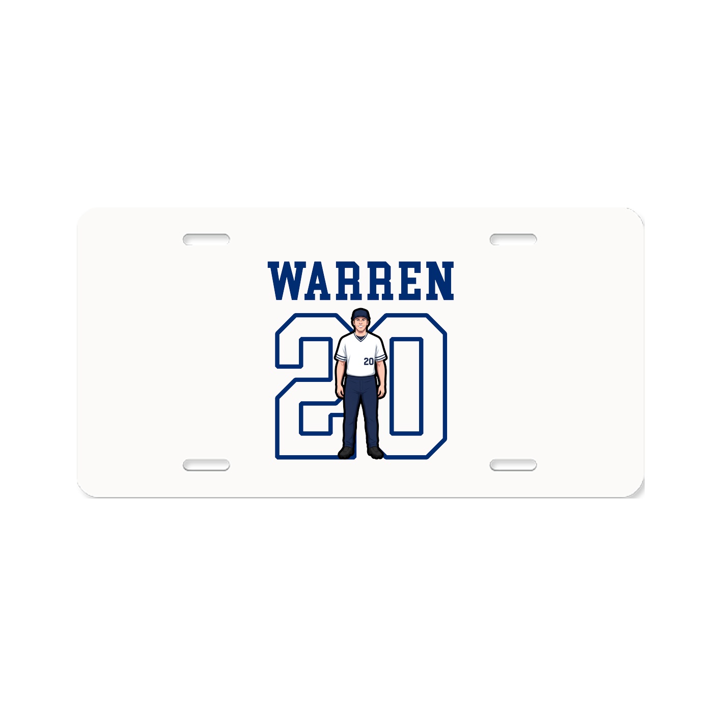 License Plate — Shirsey in Classic