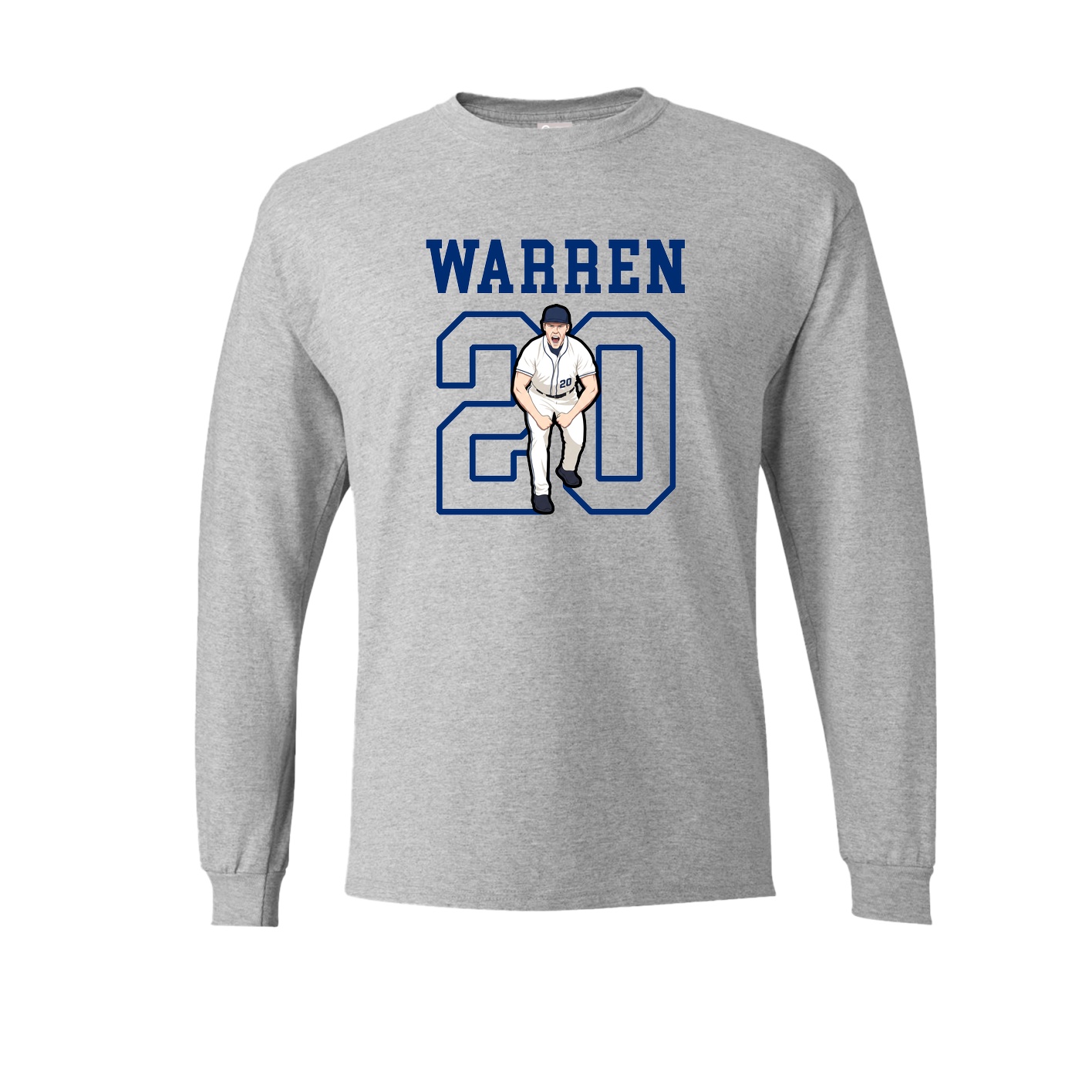 Long Sleeve Tee — Shirsey in Grey