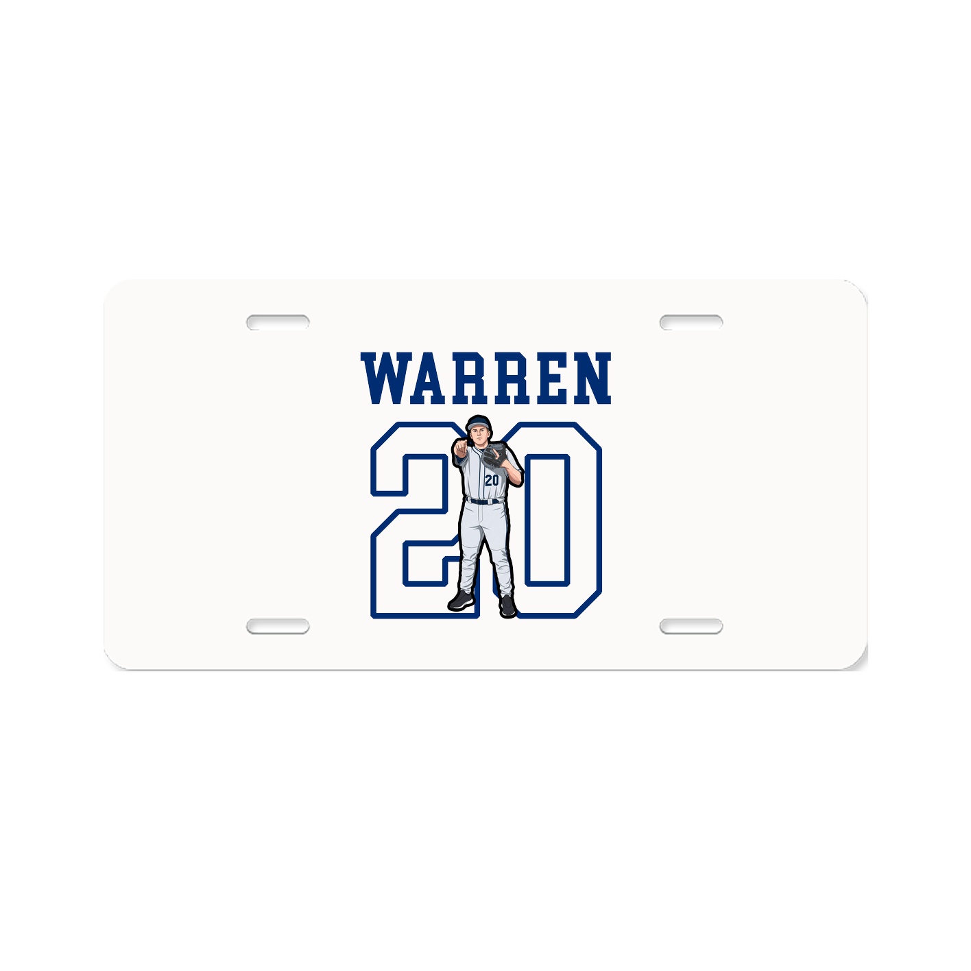 License Plate — Shirsey in Classic