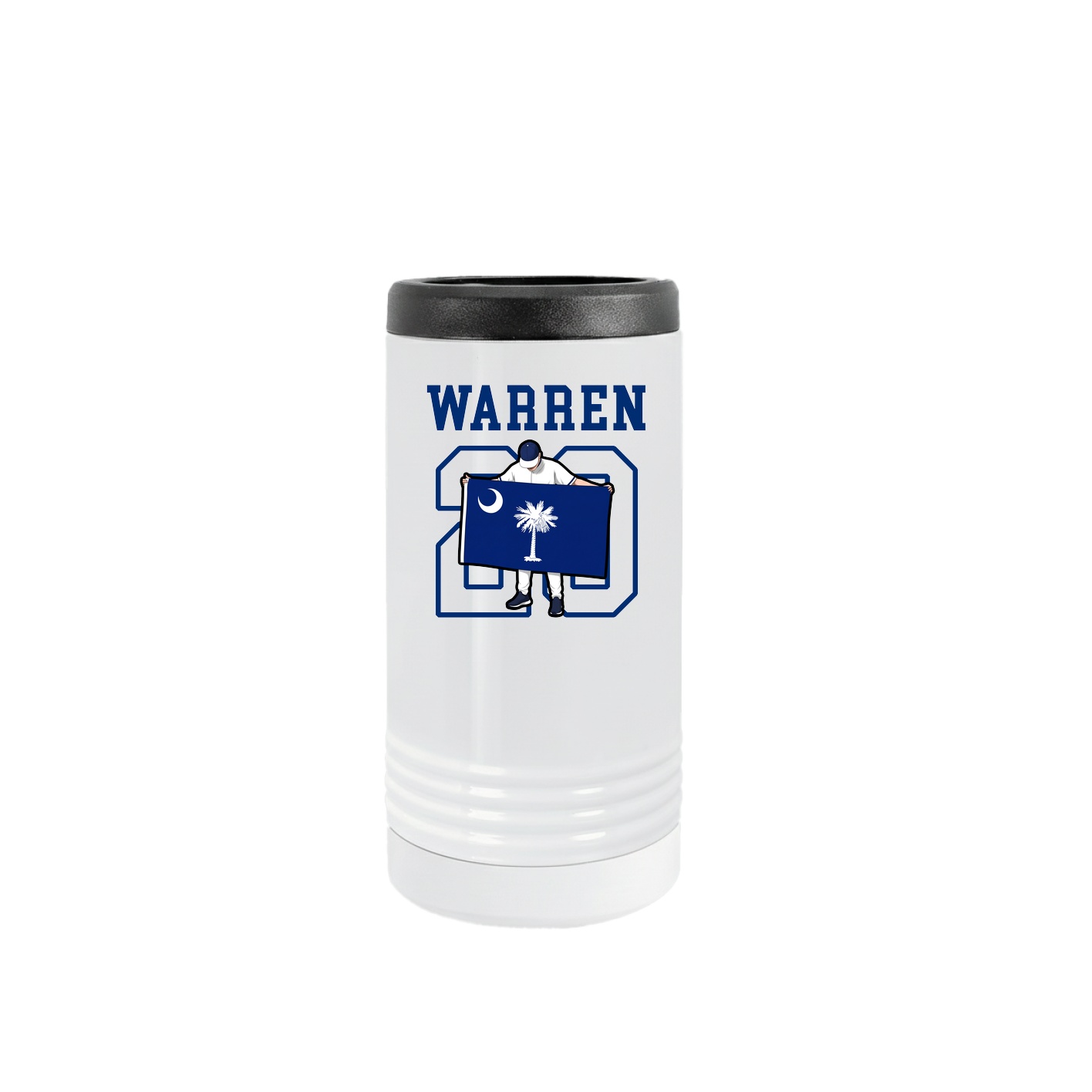 Slim Beverage Holder — Shirsey in White
