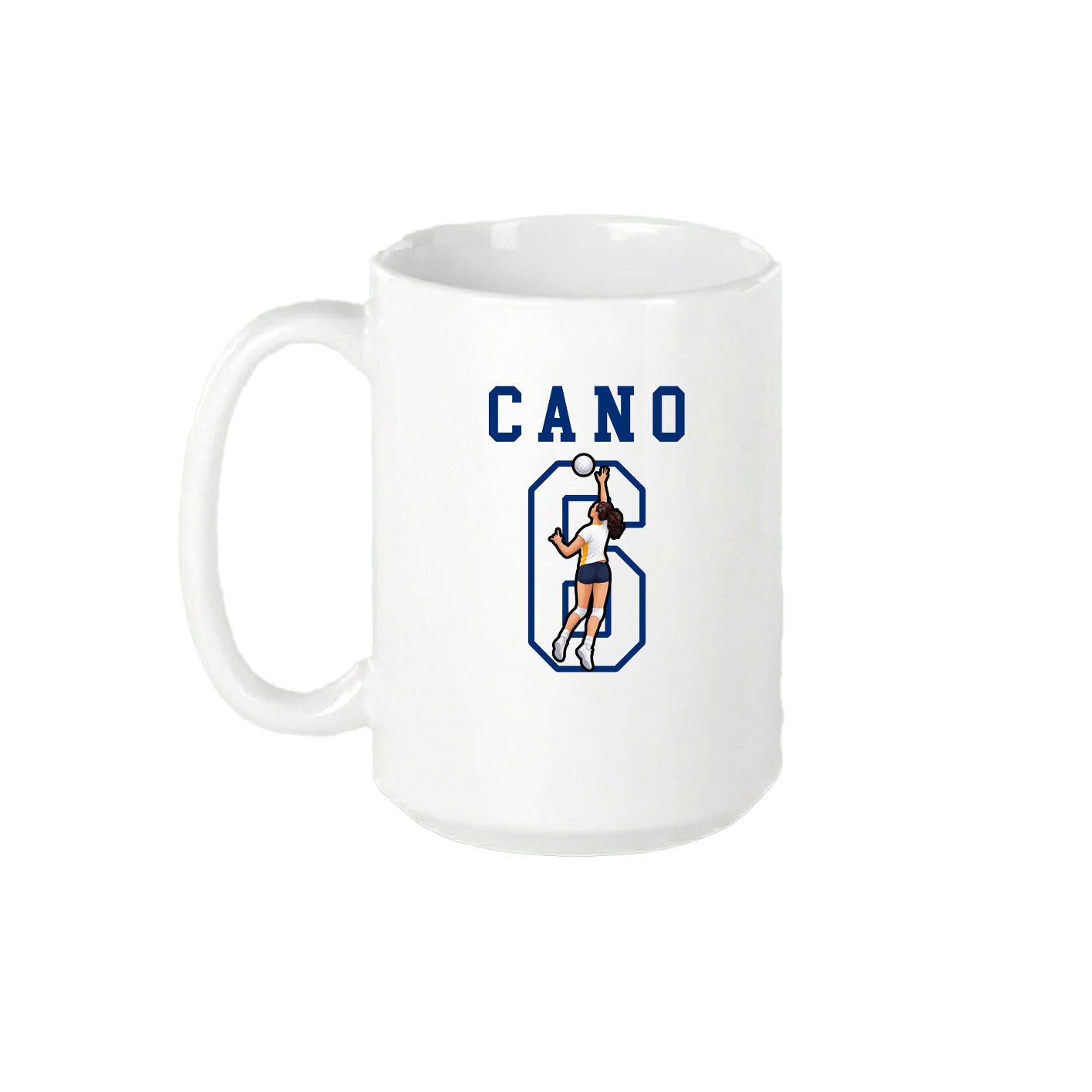 15oz Coffee Mug — Shirsey in White
