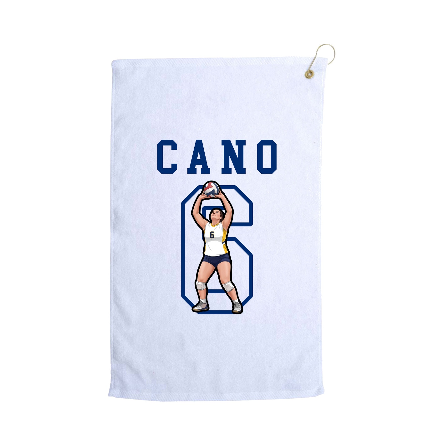 Golf Towel — Shirsey in White