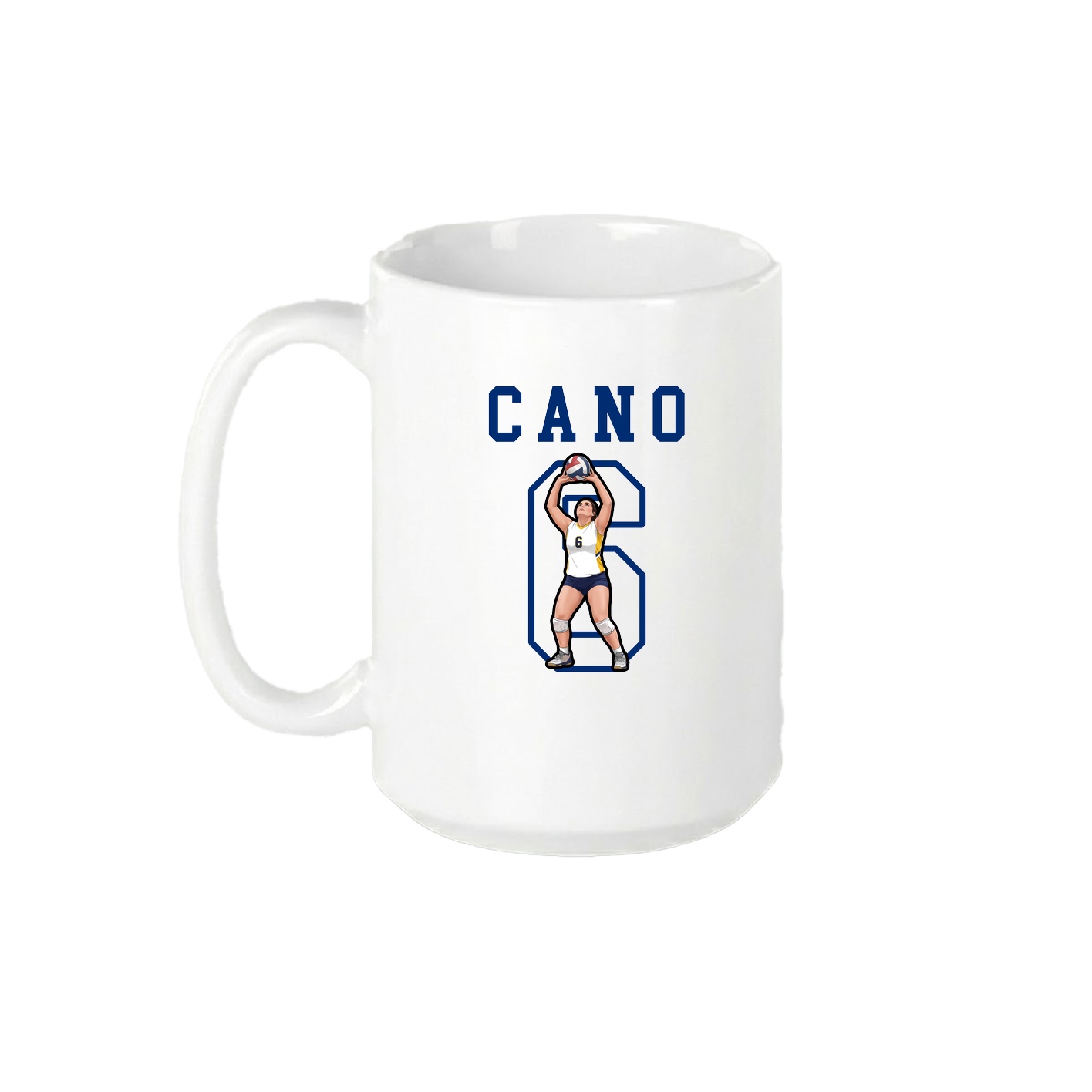 15oz Coffee Mug — Shirsey in White