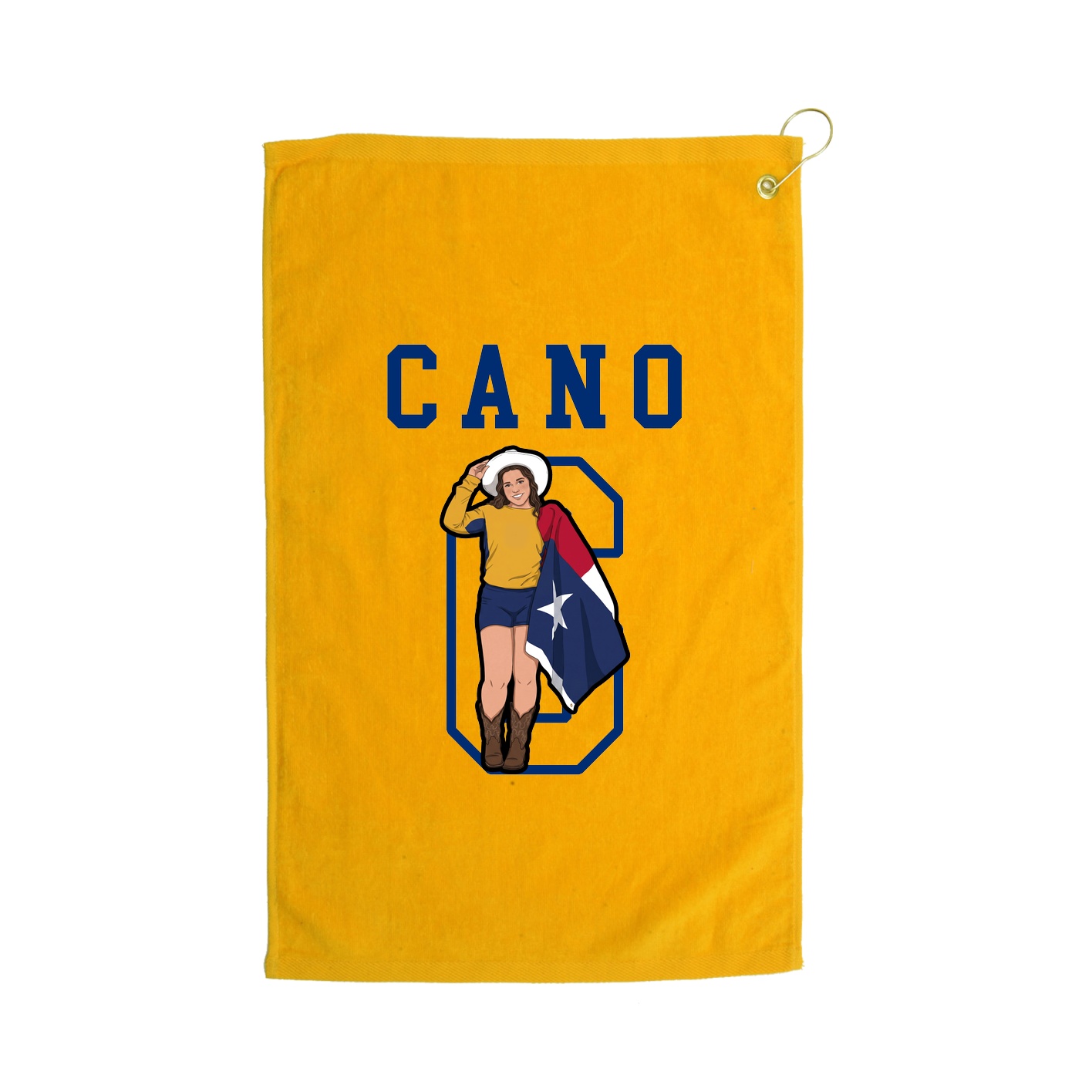 Golf Towel — Shirsey in Gold